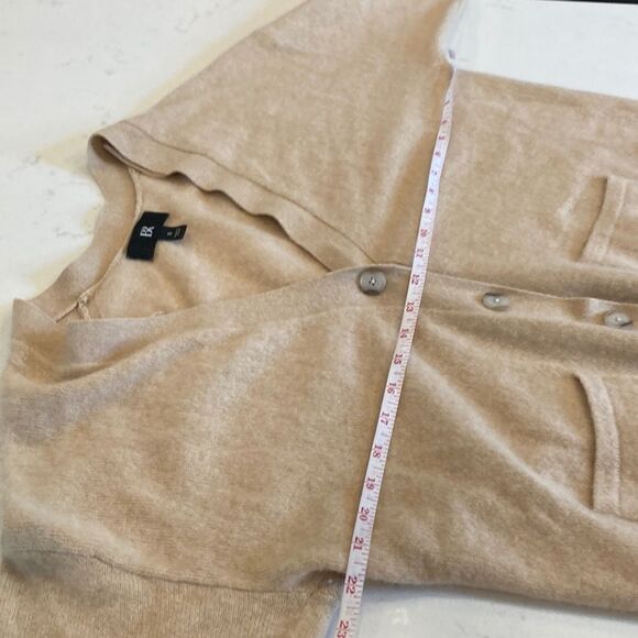 NEW Banana Republic 100% Cashmere Kitten Soft Lux Oversize Boyfriend Cardigan - Picture 4 of 7